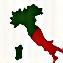 Italian map or region icon